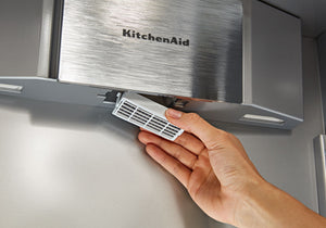 KitchenAid 30-cu ft Counter-Depth Side-by-Side Refrigerator ( Panel Ready )