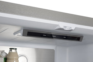 Hamilton Beach Counter-Depth 17.7-cu ft 3 -Door French Door Refrigerator ( Stainless )