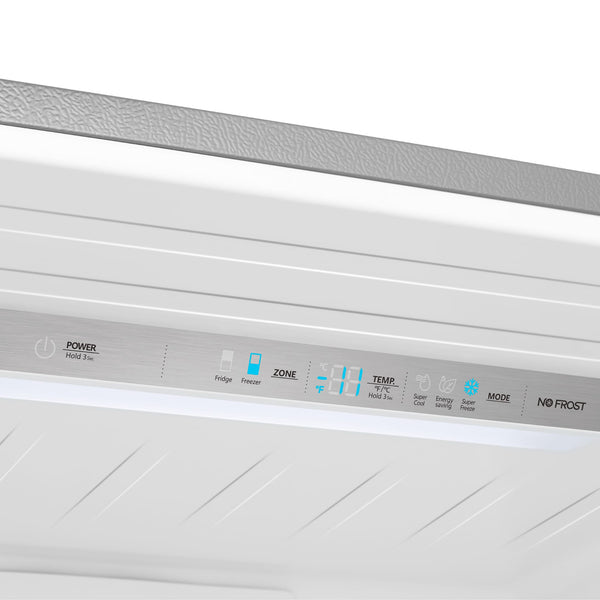 Hisense 17.2-cu ft Counter-Depth Bottom-Freezer Refrigerator White ) ENERGY STAR Certified
