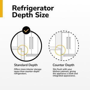 Whirlpool Standard-Depth 26.8-cu ft 3 -Door French Door Refrigerator with Dual Ice Maker with Water and Ice Dispenser ( Fingerprint Resistant Black Stainless ) ENERGY STAR Certified
