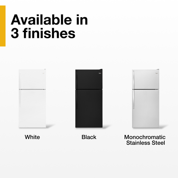 Whirlpool 18.2-cu ft Top-Freezer Refrigerator ( White )