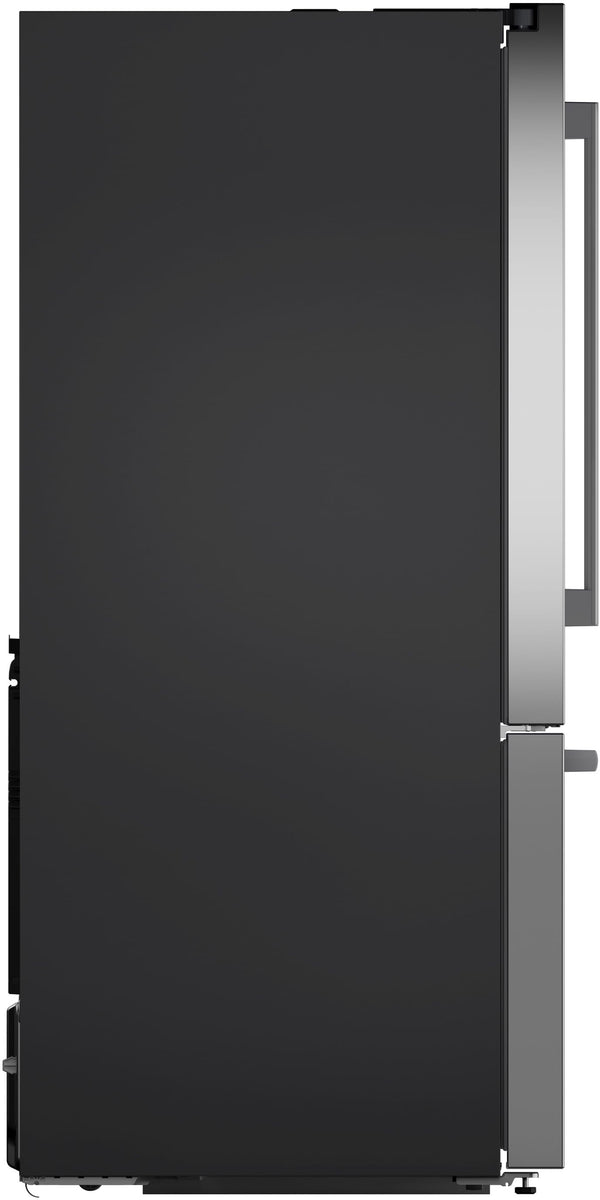 Bosch Standard-Depth 500 Series 26-cu ft 3 -Door Smart Compatible French Door Refrigerator with Ice Maker with Water and Ice Dispenser ( Stainless Steel ) ENERGY STAR Certified