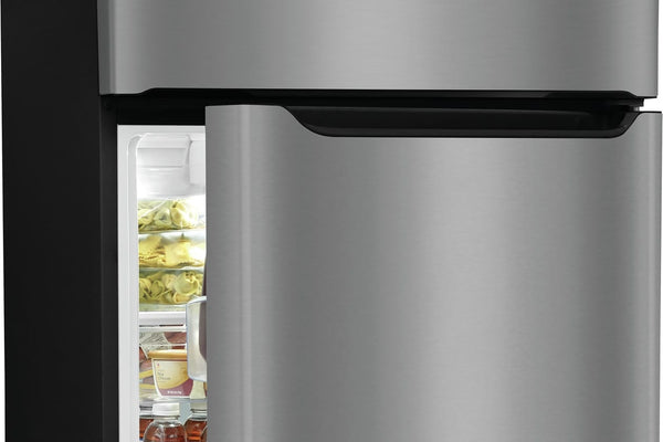 Frigidaire 20-cu ft Top-Freezer Refrigerator ( Stainless Steel ) Garage Ready ENERGY STAR Certified