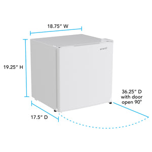 Avanti 1.6-cu ft Mini Fridge ( White ) ENERGY STAR