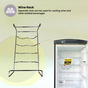 ConServ 10.7-cu ft Standard-Depth Bottom-Freezer Refrigerator Black )