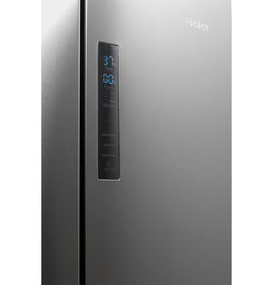 Haier Counter-Depth 14.5-cu ft 4 -Door French Door Refrigerator Optional (sold separately) ( Stainless Steel )