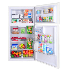 Kenmore 18.1-cu ft Top-Freezer Refrigerator with Ice Maker ( White ) ENERGY STAR Certified