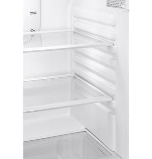 Hotpoint 9.7-cu ft Counter-Depth Top-Freezer Refrigerator ( Black )