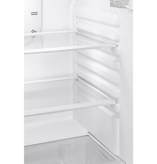 Hotpoint 9.7-cu ft Counter-Depth Top-Freezer Refrigerator ( Black )