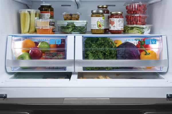Frigidaire Gallery Standard-Depth 26.3-cu ft 4 -Door French Door Refrigerator with Ice Maker with Water and Ice Dispenser ( Fingerprint Resistant Stainless Steel ) ENERGY STAR Certified