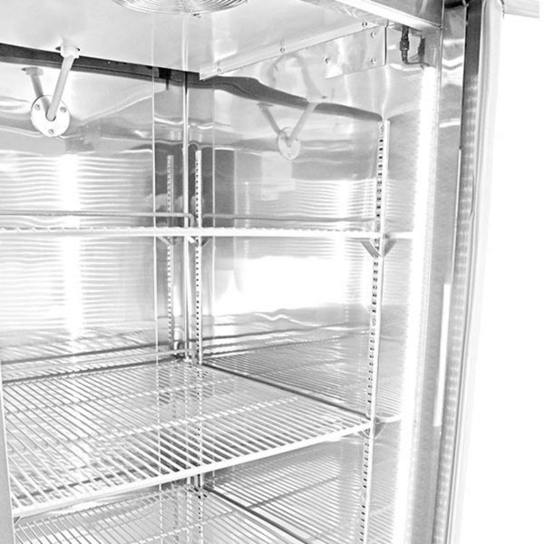 SABA 23-cu ft Garage Ready Freezerless Refrigerator ( Stainless steel )