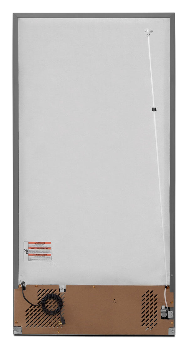 Maytag 21.2-cu ft Top-Freezer Refrigerator with Ice Maker ( Fingerprint Resistant Stainless Steel )