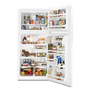 Whirlpool 18.2-cu ft Top-Freezer Refrigerator ( White )