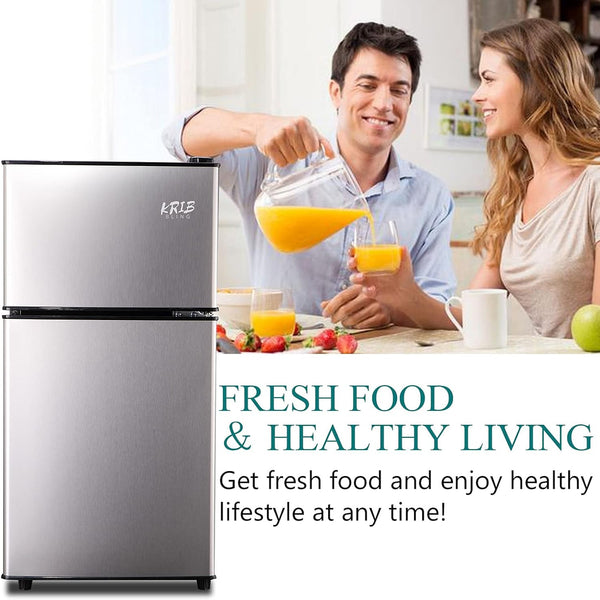GZMR 3.5-cu ft with Freezer ( Silver )