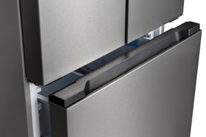 Hamilton Beach Counter-Depth 17.7-cu ft 3 -Door French Door Refrigerator ( Stainless )