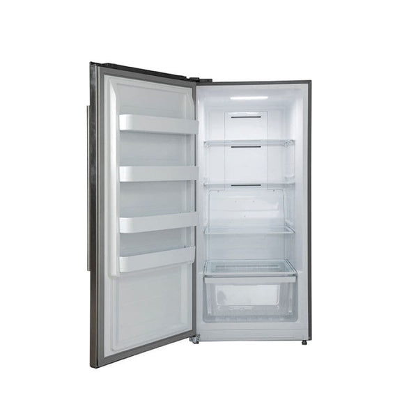 FORNO Rizzuto 27.6-cu ft Counter-Depth Side-by-Side Refrigerator ( Stainless steel ) ENERGY STAR Certified