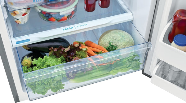 Frigidaire 13.9-cu ft Top-Freezer Refrigerator ( Brushed Steel ) ENERGY STAR Certified