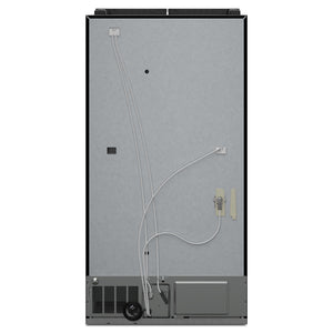 Whirlpool Standard-Depth 25.2-cu ft 3 -Door French Door Refrigerator with Ice Maker ( Black ) ENERGY STAR Certified