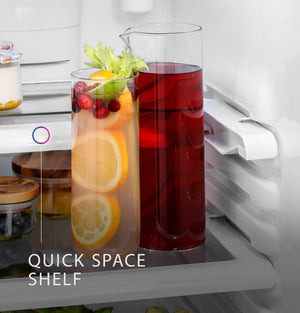 GE Profile 25.3-cu ft Side-by-Side Refrigerator with Ice Maker ,Water and Ice Dispenser ( Stainless Steel ) ENERGY STAR Certified
