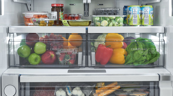 Frigidaire Professional Counter-Depth 22.6-cu ft 3 -Door French Door Refrigerator with Dual Ice Maker with Water and Ice Dispenser ( Smudge-Proof Stainless Steel ) ENERGY STAR Certified