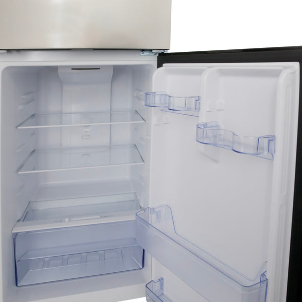 Avanti 7-cu ft Counter-Depth Top-Freezer Refrigerator ( Stainless Steel ) ENERGY STAR Certified