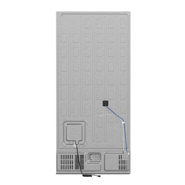 FORNO Milano Espresso 17.2-cu ft Counter-Depth Bottom-Freezer Refrigerator with Ice Maker ( White ) ENERGY STAR Certified