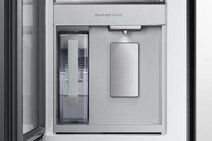 Samsung Bespoke 22.8-cu ft 4-Door Counter-Depth Refrigerator with Beverage Center (4 Panels Sold Seperately)