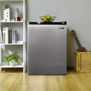 ConServ 2.6-cu ft Mini Fridge ( Stainless Steel ) Garage Ready