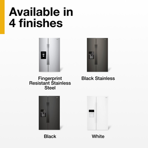Whirlpool 24.5-cu ft Side-by-Side Refrigerator with Ice Maker ,Water and Ice Dispenser ( White )