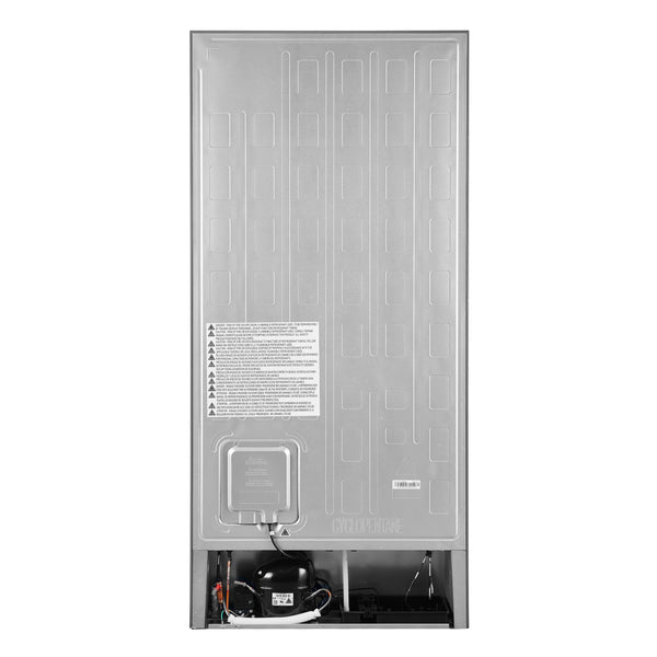 FORNO Milano Espresso 17.2-cu ft Counter-Depth Bottom-Freezer Refrigerator with Ice Maker ( Stainless steel ) ENERGY STAR Certified