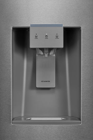 Kenmore Standard-Depth 28.6-cu ft 3 -Door French Door Refrigerator with Ice Maker with Water and Ice Dispenser ( Stainless steel ) ENERGY STAR Certified