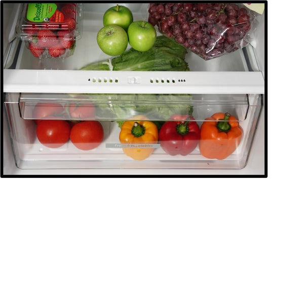 Premium Levella 11.6-cu ft Counter-Depth Top-Freezer Refrigerator ( White )