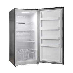 FORNO Rizzuto 27.6-cu ft Counter-Depth Side-by-Side Refrigerator ( Stainless steel ) ENERGY STAR Certified