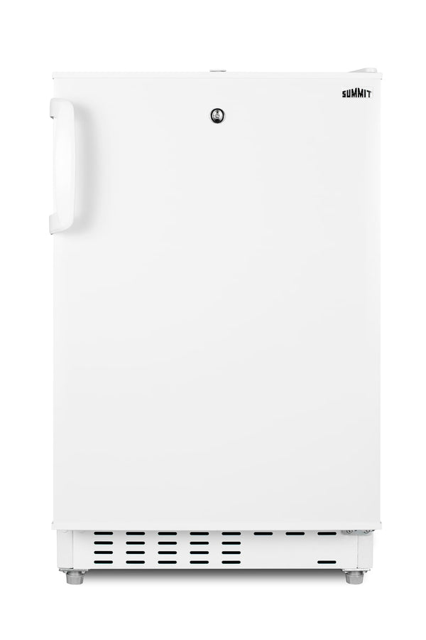 Summit Appliance 2.68-cu ft Built-In Mini Fridge with Freezer ( White )
