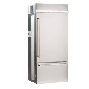 KitchenAid 20.9-cu ft Standard-Depth Built-In Bottom-Freezer Refrigerator with Ice Maker ( Stainless steel ) ENERGY STAR Certified