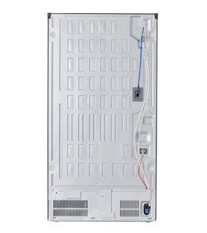 LG Counter-Depth 25.5-cu ft 4 -Door Smart Compatible French Door Refrigerator with Ice Maker with Water Dispenser ( PrintProof Stainless Steel ) ENERGY STAR Certified