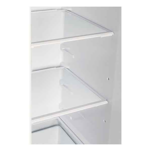 FORNO 20-cu ft Counter-Depth Side-by-Side Refrigerator with Ice Maker ,Water and Ice Dispenser ( Stainless Steel ) ENERGY STAR Certified