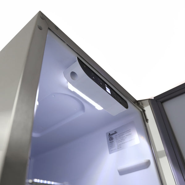 Avanti 2.9-cu ft Mini Fridge ( Stainless Steel ) Garage Ready