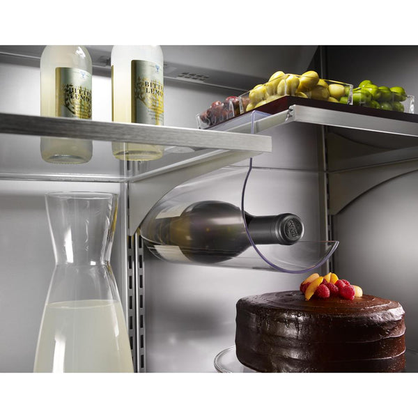 KitchenAid Standard-Depth 20.8-Cu. Feet 3 -Door Built-In French Door Refrigerator with Ice Maker ( Black Stainless Steel with PRINTSHIELD Finish )