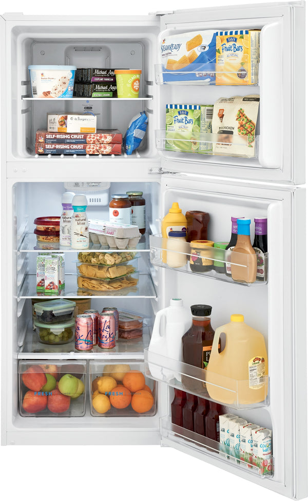 Frigidaire 11.6-cu ft Counter-Depth Top-Freezer Refrigerator ( White ) Garage Ready ENERGY STAR Certified