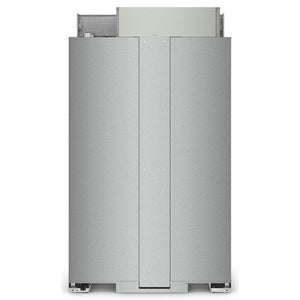KitchenAid 29.4-cu ft Counter-Depth Side-by-Side Refrigerator Built-In with Ice Maker ,Water and Ice Dispenser ( Stainless Steel with PrintShield Finish ) ENERGY STAR Certified