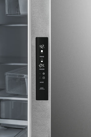 Hamilton Beach Counter-Depth 17.7-cu ft 3 -Door French Door Refrigerator ( Stainless )