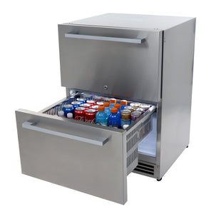 Avanti 5.2-cu ft Mini Fridge ( Stainless Steel ) Garage Ready