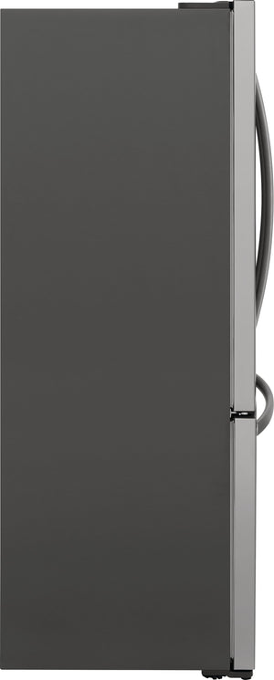 Frigidaire Counter-Depth 17.6-cu ft 3 -Door French Door Refrigerator with Ice Maker ( Fingerprint-Resistant Stainless Look ) ENERGY STAR Certified