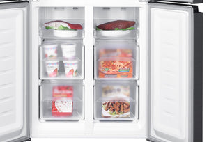 Impecca Counter-Depth 14.9-cu ft 4 -Door Built-In French Door Refrigerator ( Stainless steel )