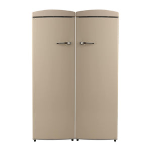 ConServ 19.42-cu ft Counter-Depth Side-by-Side Refrigerator ( Cream )