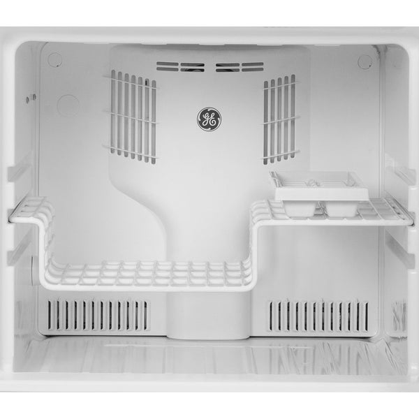 GE 11.6-cu ft Counter-Depth Top-Freezer Refrigerator ( White ) ENERGY STAR Certified