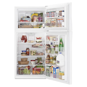 Whirlpool 19.1-cu ft Top-Freezer Refrigerator ( White )
