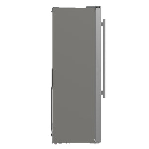 FORNO Salerno 15.6-cu ft Counter-Depth Side-by-Side Refrigerator Built-In ( Stainless steel )