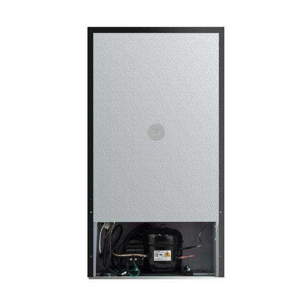 undefined 3.2-cu ft Mini Fridge with Freezer ( Stainless Steel )